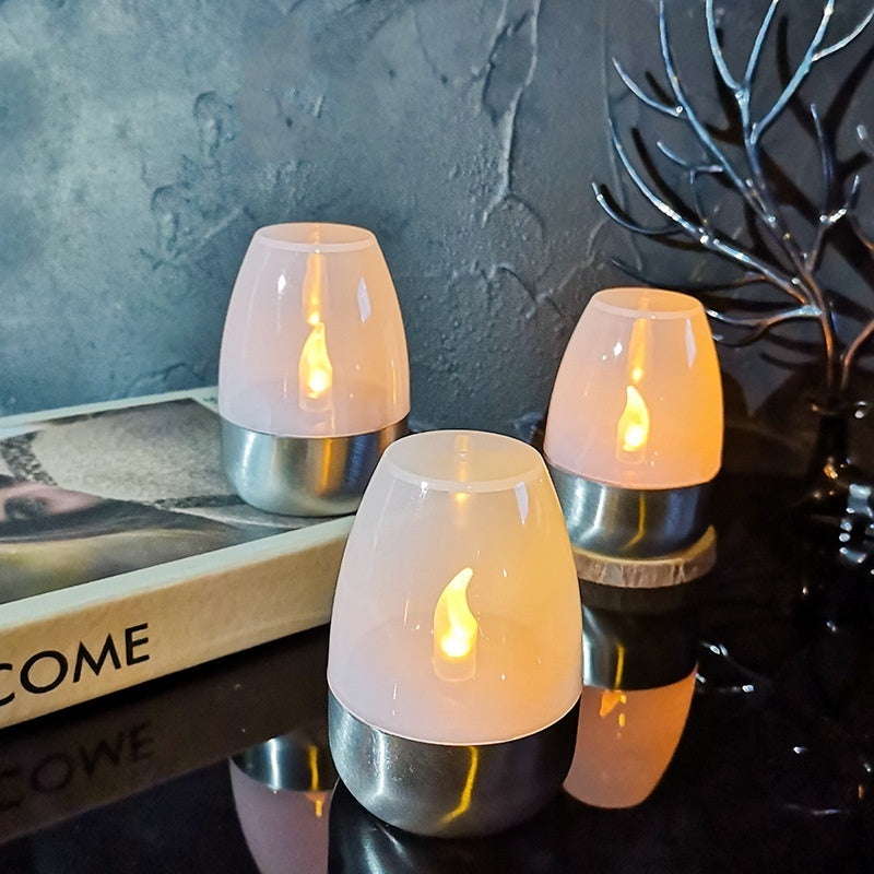 Solar Candle Garden Lamp on a plain background, view 2